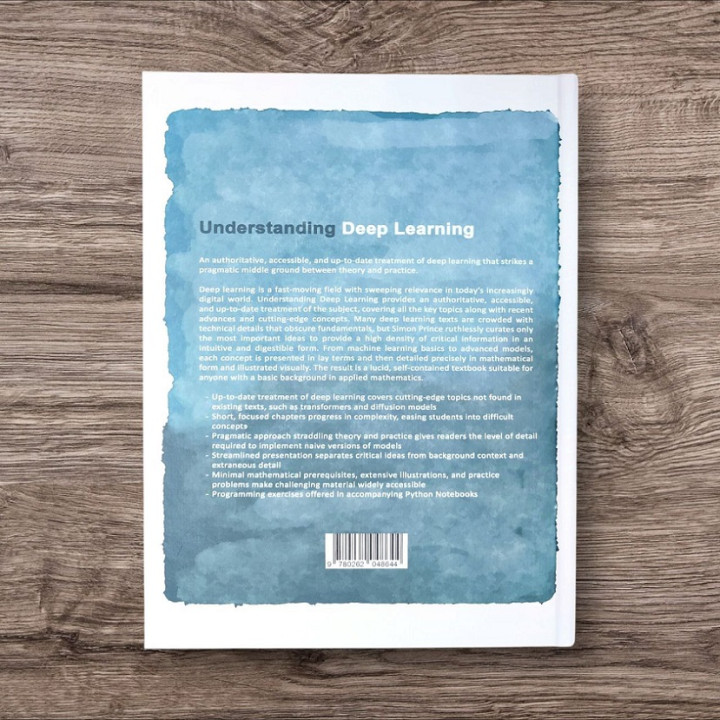 Understanding Deep Learning. Simon J.D. Prince