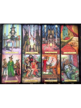 Everyday Witch Tarot (Таро повсякденної відьми). Набір: колода карт + книга. Elisabeth Alba, Deborah Blake