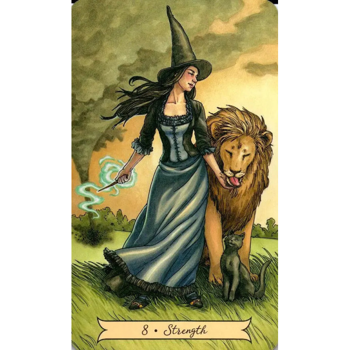 Everyday Witch Tarot (Таро повседневной ведьмы). Набор: колода карт + книга. Elisabeth Alba, Deborah Blake