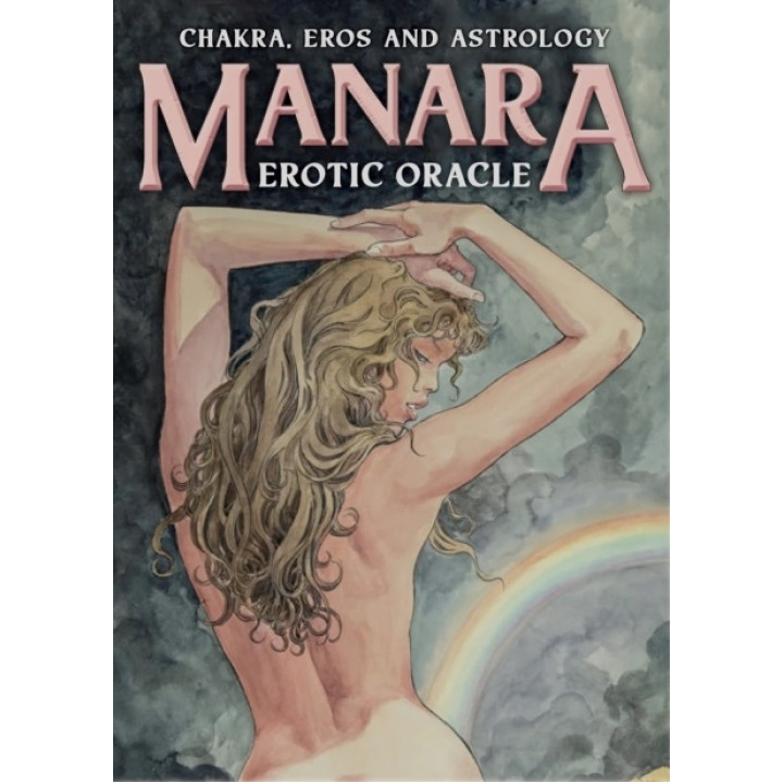 Chakras, Eros and Astrology. Manara. Erotic Oracle (Чакри, Ерос та астрологія. Манара. Еротичний оракул). Карти Таро. Milo Manara
