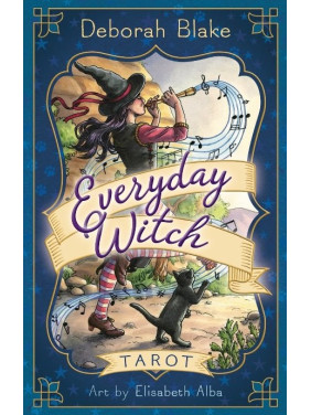 Everyday Witch Tarot (Таро повседневной ведьмы). Набор: колода карт + книга. Elisabeth Alba, Deborah Blake