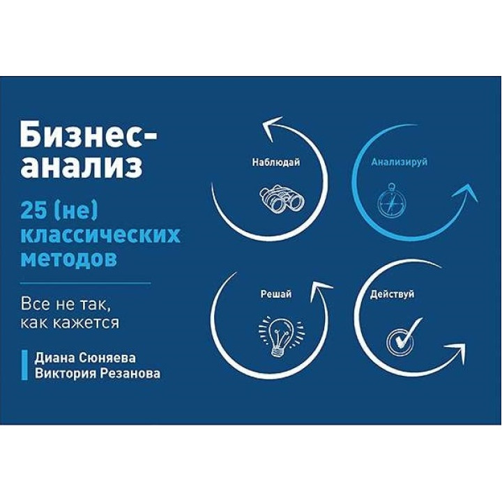 Бізнес-аналіз. 25 (не)класичних методів. Усе не так, як здається. Сюняєва Діана, Резанова Вікторія