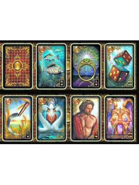 Gilded reverie Lenormand (Золоті мрії Ленорман). Карти Таро. Ciro Marchetti