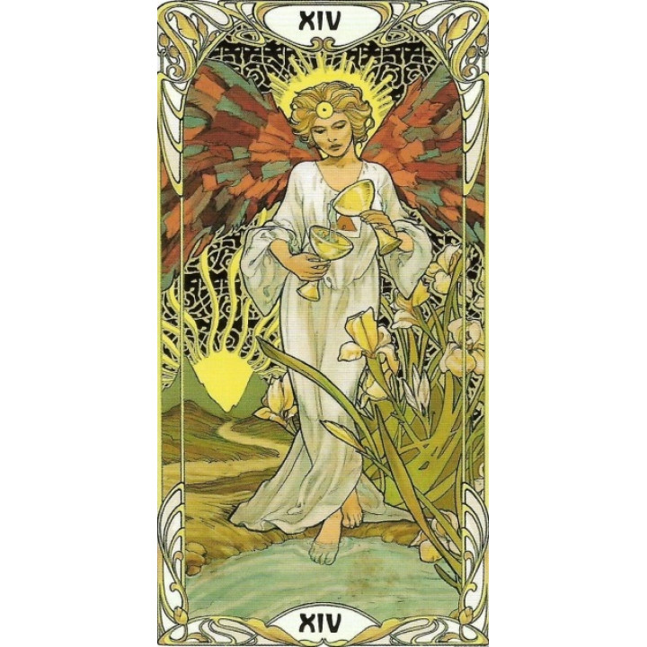 Golden Art Nouveau Tarot (Золоте Таро Вейт Арт Нуво). Колода карт