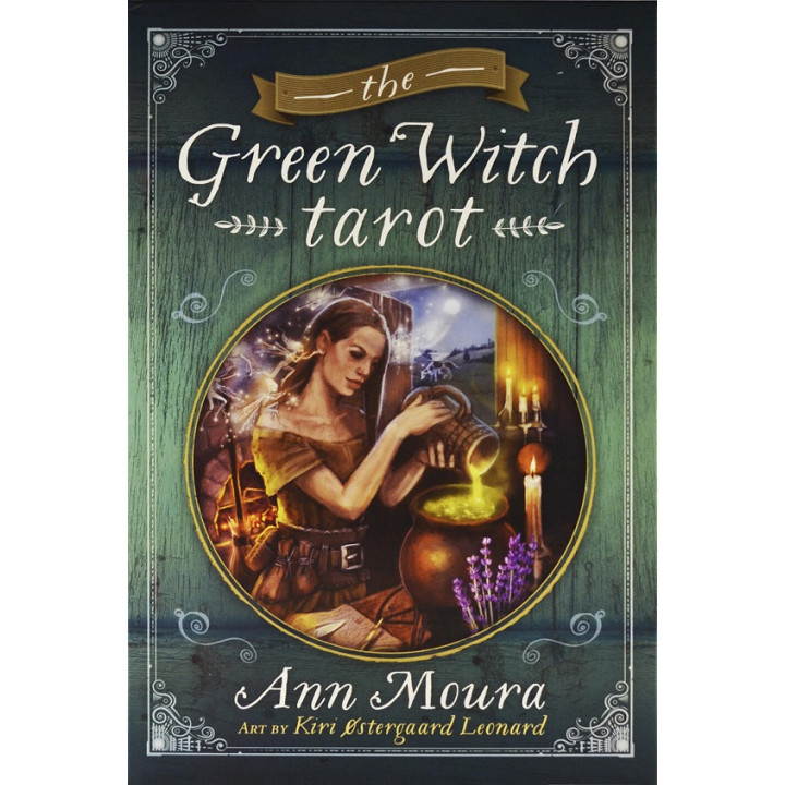 The Green Witch Tarot (Таро Зеленої відьми). Колода карт + книга