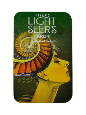 The Light Seer`s Tarot. Карти Таро з кольоровим зрізом в металевій коробці