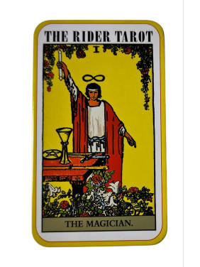 The Rider Tarot. Карти Таро з кольоровим зрізом в металевій коробці