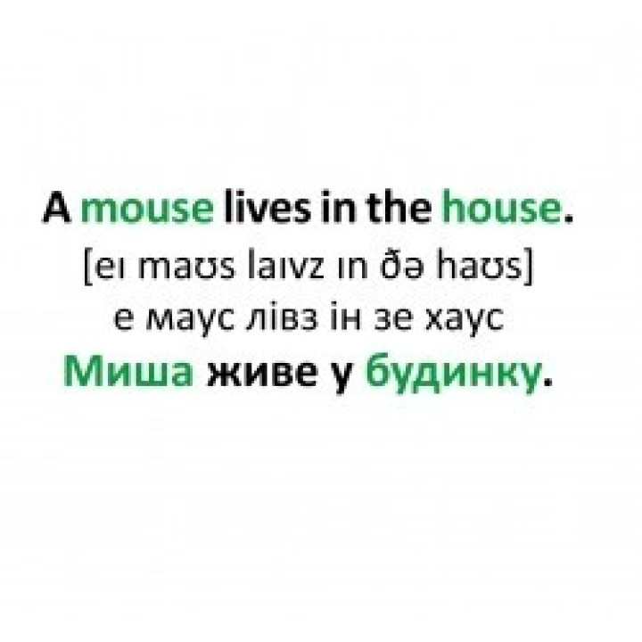 English на долоньках Мій дім, моя родина (+13ігор)