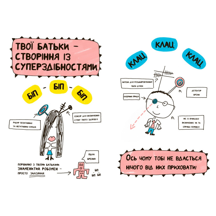 Книжка, яка нарешті пояснить тобі геть усе про батьків