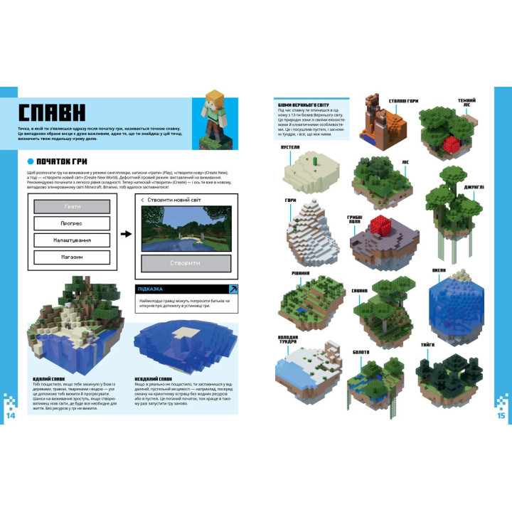 MINECRAFT для початківців