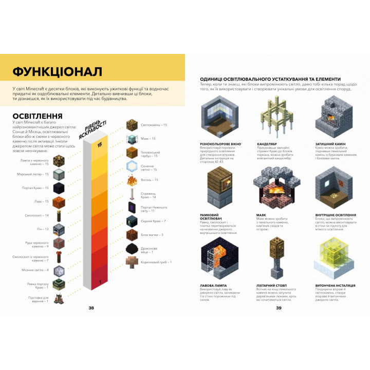 MINECRAFT Довідник Архітектора