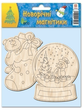 Новогодние магнитики (2шт)