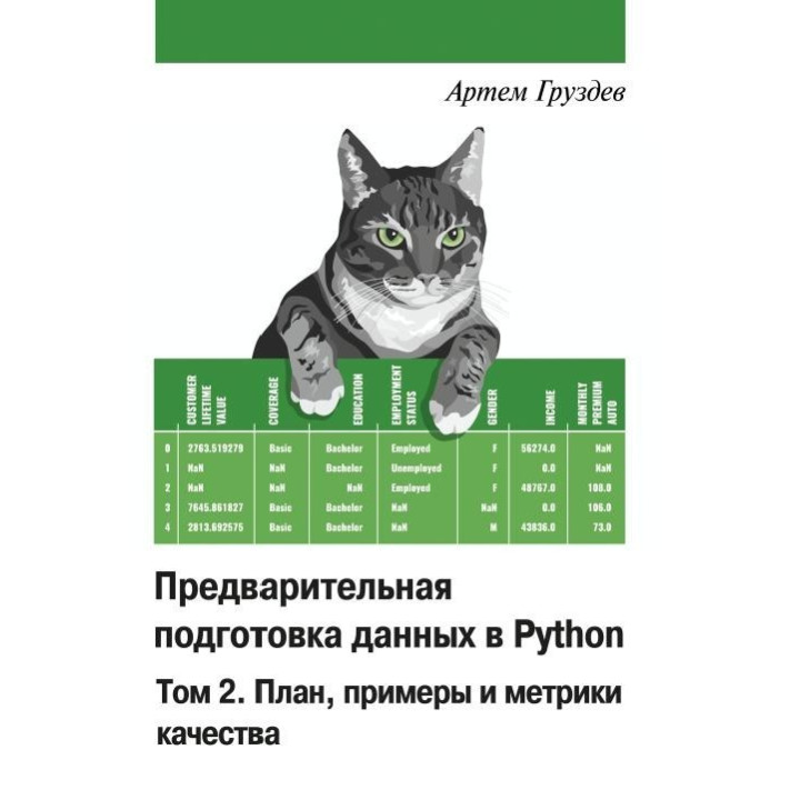 Попередня підготовка даних у Python. Том 1 і Том 2, комплект. Артем Груздів