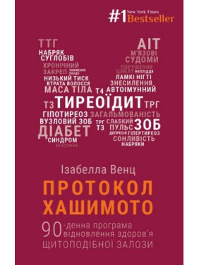 Протокол Хашимото. 90-денна програма відновлення здоров’я щитоподібної залози. Венц Ізабелла