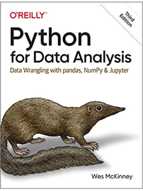 Python for Data Analysis: Data Wrangling with pandas, NumPy, and Jupyter 3rd Edition Wes McKinney