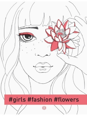 Девушки. Fashion. Flowers